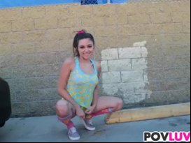 Horny teen zoey foxx gets drilled